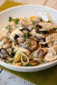 Chicken Mushroom Fettuccine Recipe Fettuccine Recipes Chicken Recipes Recipes