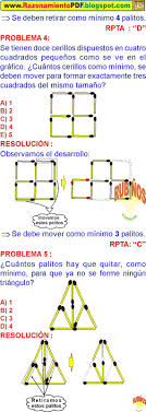 Juego matematico con fosforos : Pin En Ingles