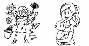 Dibujos para colorear, colorear imágenes, educación, escolar, dibujos, colorear la imagen: 9 Dibujos Para El Dia De La Madre Menudos Bebes