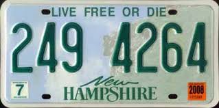 New Hampshire New Hampshire Live Free Or Die Hampshire