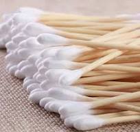 Custom Star-shaped Plastic Box Bamboo Cotton Swabs 500 Count ...