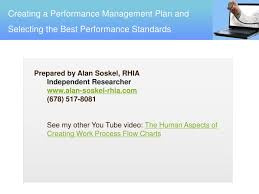 Ppt Creating A Performance Management Plan And Selecting