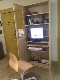 This wall table is perfect for use in the kitchen, offices, hallway, or any place that may need additional working space. Secret Billy Bureau The Stealthy Bookshelf Desk Ikea Hackers