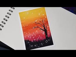  80 Cara Melukis Gradasi Dengan Cat Air Mudah Untuk Pemula Watercolor Giotto Youtube Lukisan Cat Air Cara Melukis