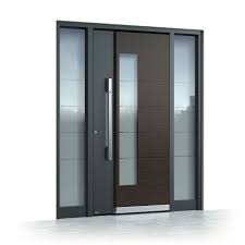 Combination exterior doors are perfect for the homeowner who wants to have the breeze roll through their home without the security risk of using. Aluminium Front Doors In Beautiful Modern Designs Neuffer