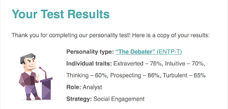 Entp's are energized by interacting with people and objects in the outside world. Personality Types