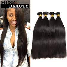 Alternatively, if you happen to have 100% human hair weave tracks laying around, you can simply cut off the weft and create your own bulk bundle instead. Cheap Straight Human Braiding Hair Buy Quality Human Braid Directly From China Human Braiding Human Hair Crochet Human Braiding Hair Bulk Human Braiding Hair