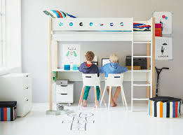 Lozko Pietrowe Z Biurkiem Pokoj Dziecka Styl Nowoczesny Aranzacja I Wystroj Wnetrz Bunk Bed Designs Flexa Bed Kids Bedroom Furniture