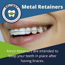 Metal Retainers In 2021 Dental Retainer Orthodontics Retainers