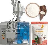High Accuracy Automatic 1kg Flour Packaging Machine Cassava Maize Corn  Wheat Flour Milk Powder bag Packing Filling Machine