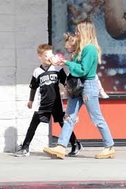 Haylie is home with fiancé matt rosenberg and. Hilary Duff Out With Her Kids In Studio City 08 Gotceleb