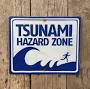 Tsunami warning signs from www.etsy.com