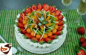 Torta Alla Frutta Con Pan Di Spagna E Crema Chantilly Come Decorare Una Torta Fruit Pie Torta Alla Frutta Ricette Torte
