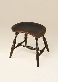 Historical Saddle Seat Windsor Stool Windsor Chair Lounge Furniture Design Stool