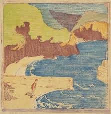 Trees by a Lake by Edith Richards