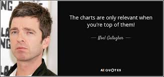Noel Gallagher Quote The Charts Are Only Relevant When You