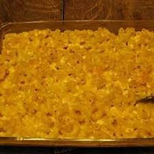 Boil the macaroni until just al denté, barely rinse in a colander with cold water, drain. Mom S Baked Macaroni And Cheese Recipe Allrecipes