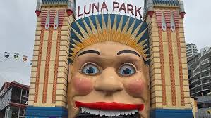 walk-through tour of Luna Park Sydney (February 14th, 2025)