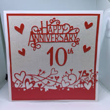 Whether you've been married for months or decades, printable anniversary cards never get old. 10th Anniversary Card Anniversary Cards Anniversary Cards Handmade Wedding Anniversary Cards