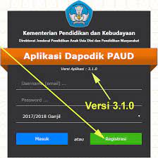 Jika melakukan registrasi secara offline maka harus mendownload dahulu data prefilenya. Download Installer Aplikasi Dapodik Paud Versi 3 1 0 Cara Instalasi Dan Registrasi Online Semester 1 Tp 2017 2018 Dadang Jsn