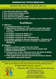 We did not find results for: Lowongan Kerja Guru Di Jogja Terbaru 2019 Seputaran Guru