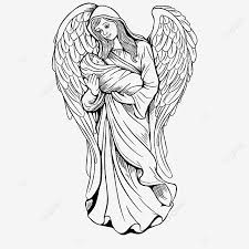 Check spelling or type a new query. Black And White Winged Virgin Mary Angel Christian Catholic European Religious Figure Mother God Sketch Our Lady Virgin Mary Christianity Png Transparent Clipart Image And Psd File For Free Download