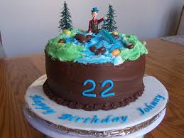 When you click on the title it will take you to that blog and you can give credit. Fly Fishing Birthday Cake Cakecentral Com