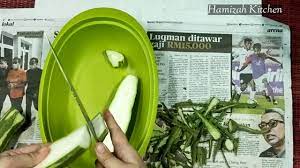 2) daging dicincang halus, dicampur dengan udang basah yang telah dikupas kulitnya. Cara Potong Sayur Petola Mudah Dan Simple Youtube