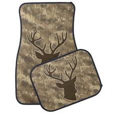 Brown Camo Buckhead Hunting Hunter Car Mat Zazzle Com Browning Camo Buckhead Hunting