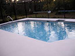 Swimming pool owners have spent countless hours and thousands of dollars in attempt to create their personal backyard paradise. Pool Deck Paint Rejuvenate Your Pool Deck Intheswim Pool Blog