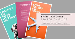 Spirit airlines requires that your pet be transported in an approved pet carrier. Spirit Airlines Esa Policy Guide Free Guide Certapet