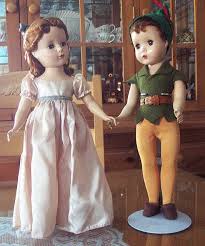 Peter Pan Wendy Vintage Madame Alexander Dolls Madame Alexander Dolls Old Dolls
