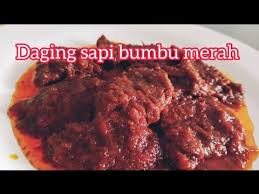 Maybe you would like to learn more about one of these? Resep Daging Sapi Bumbu Merah Youtube