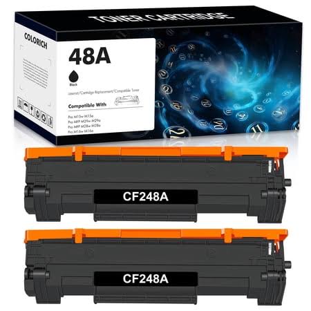 48a Toner Cartridge Compatible for 48a cf248a Laserjet Pro M15w MFP M29w M28w M15a M28a M29a M16w M16a M15 M29 M28 Printer Ink
