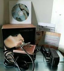 luminess air brush system makeup tool with mini compressor air hose air spray ebay