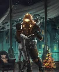 Bioshock 2 Big Daddy A Dance Bioshock Art Bioshock Bioshock Game