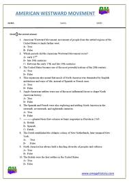 Westward Expansion Of American Westward Movement Free Worksheet Pdf History Worksheets Westward Movement Free Printable Worksheets