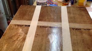 Fixing Polyurethane Bubbles Puddles Runs And Brush Marks Youtube Staining Hardwood Floors Staining Wood How To Apply Polyurethane