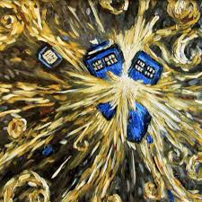 Dr Who Van Gogh Great Episode Doctor Who Wallpaper Tardis Van Gogh Doctor Who Art