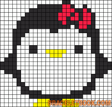 Pingouin Coloriage Pixel Broderie Et Point De Croix Broderie Point De Croix