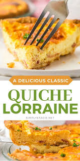 Quiche Lorraine Recipe In 2020 Vegan Recipes Easy Quiche Lorraine Recipes