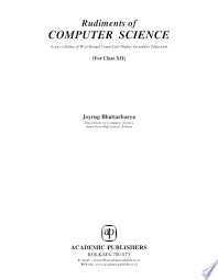Check spelling or type a new query. Zesky Books Pdf Download Rudiments Of Computer Science Pdf Free