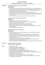 software applications engineer resume