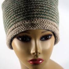 Hats, Women's Hats, Woman's Hat, Green and Gold Hat, Gold and Green Hat,  Hand Knit Hats, Knit Hats, Stretchy Hats