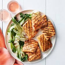 Honey Mustard Glazed Salmon Steaks Recipe Recipe Salmon Steak Recipes Grilled Salmon Recipes Easy Salmon Recipes