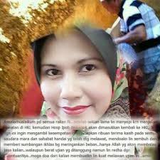 Status Terakhir Allahyarhamah Adzlin