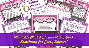 Give one card and pencil to each one of your guests to answer the questions and the guest with the most correct answers wins. Bridal Shower Games Printable Party Pack