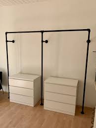 Diy Kleiderstange Garderobe Industrial Design Decor Home Decor Wardrobe Rack