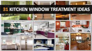 Pattern room darkening window curtain valance. 31 Kitchen Window Treatment Ideas Deconatic Youtube