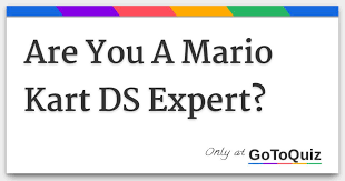 To unlock r.o.b., players have towinthe mirror special cup. Are You A Mario Kart Ds Expert